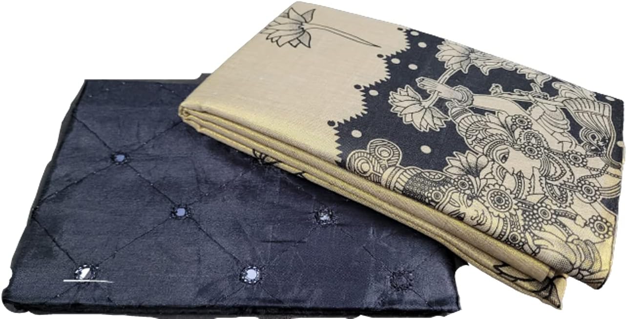 Jagasree collectionsKerala type design Girls pavadai and shirt (unstitched)
