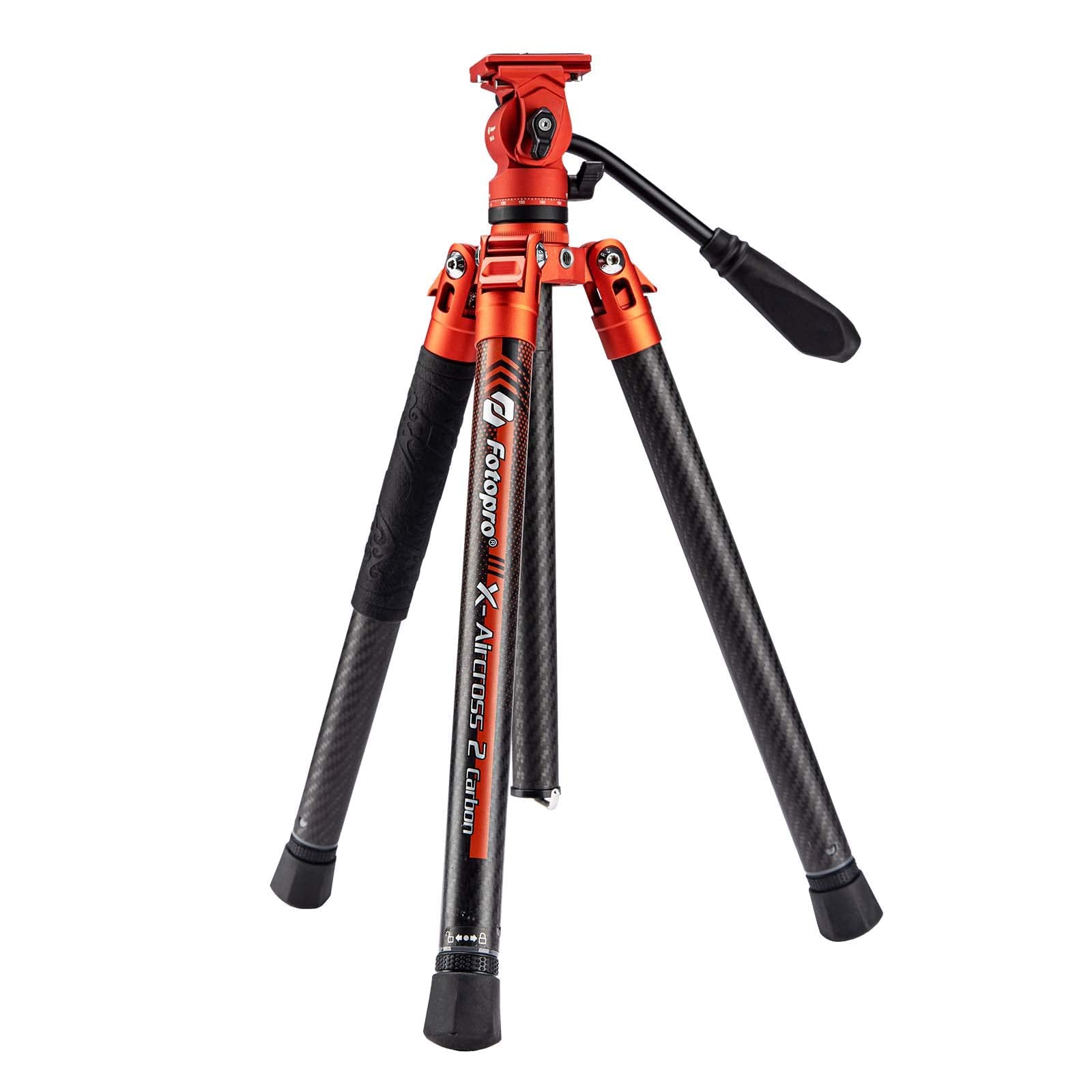 Fotopro X-​AirCross 2 Video Carbon Orange (D217971)