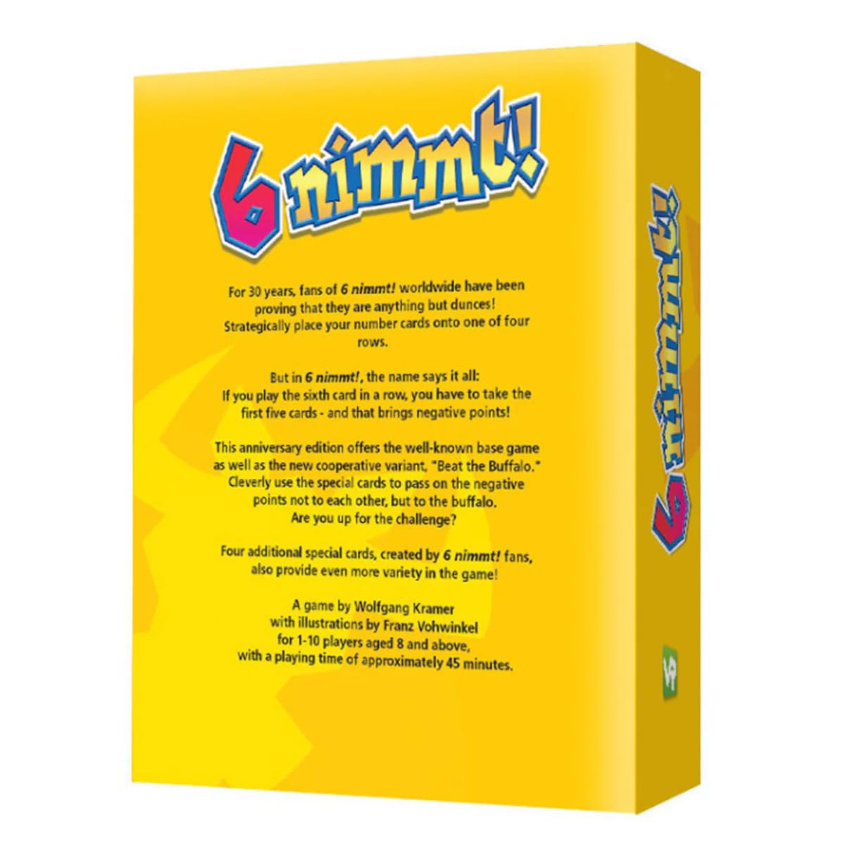 6 Nimmt! Jeu de cartes 30 ans édition jubilée conçu par Wolfgang Kramer pour enfants et adultes à partir de 8 ans