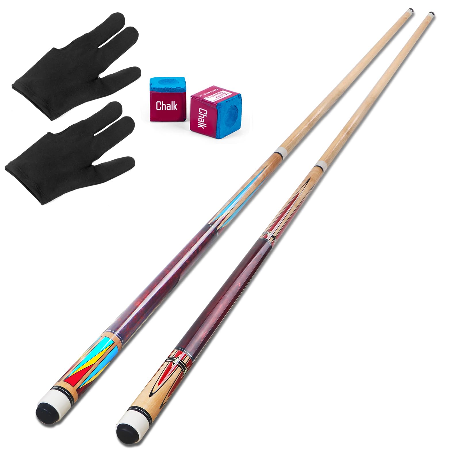 Stecca da Biliardo in Legno di Acero 58" Set 18-21 Once 510-595g