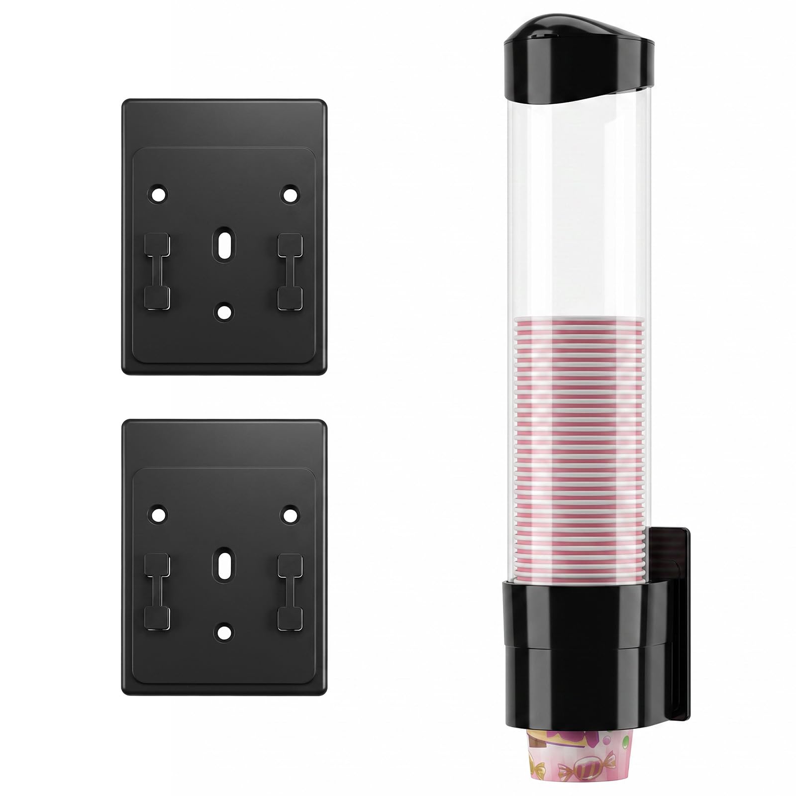 Photo 1 of Ubamdom 2-Pack Cup Dispenser Wall Mount