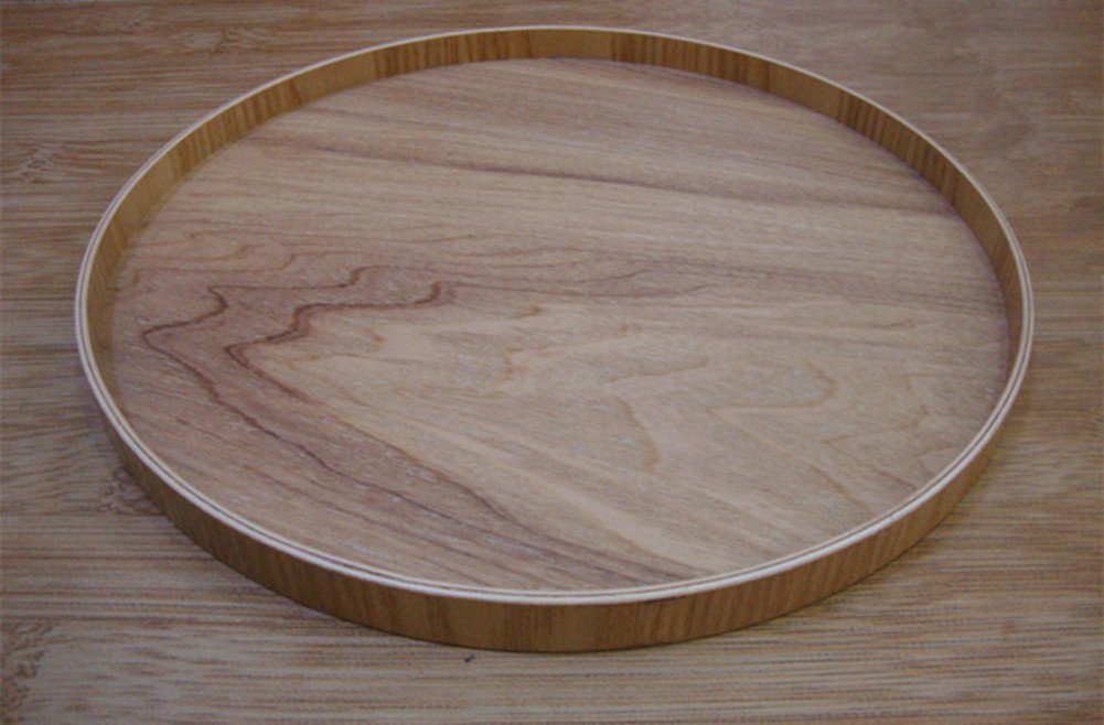 Dinner Plate,Accent Plate,Appetizer Plate,Dessert Plate,Salad Plate/Wooden Round Pallet/Large Tray/Dried Fruit Tray-B