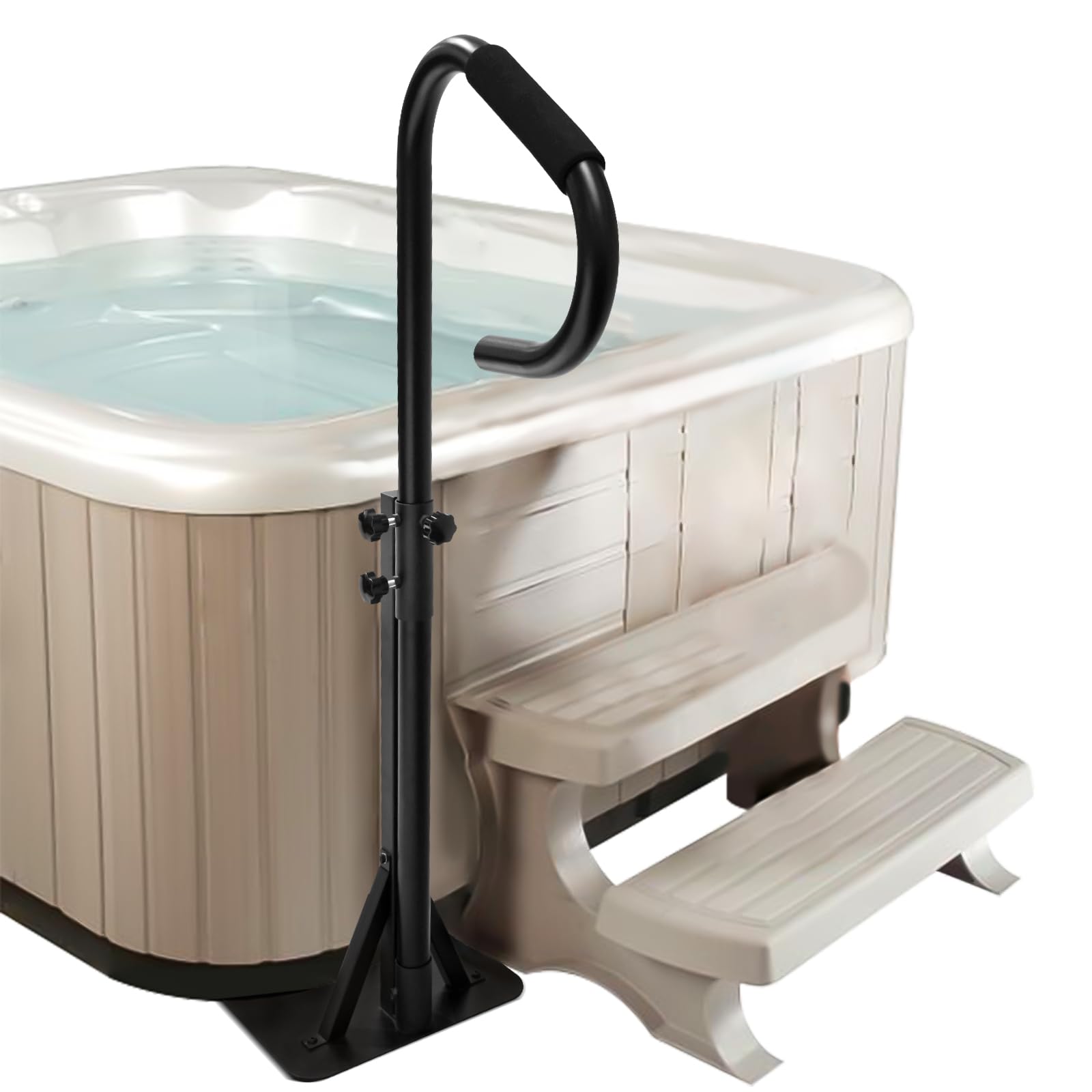 Tub Hand Rails Hot Tub Steps Hot Tub Railing Hot Tub Handrail Safety Spa Side Handrail ...