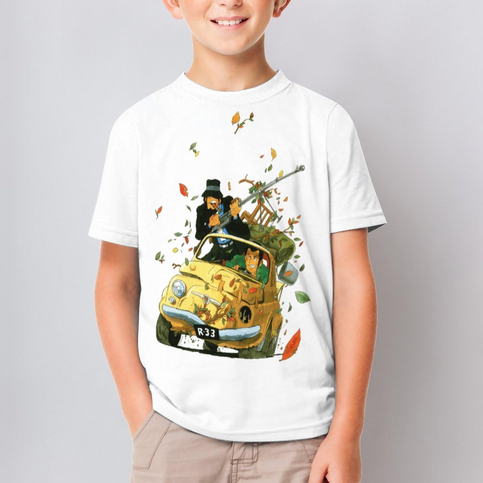 Amazon.co.jp: ルパン三世 キッズ Tシャツ 子供服 トップス 半袖 100
