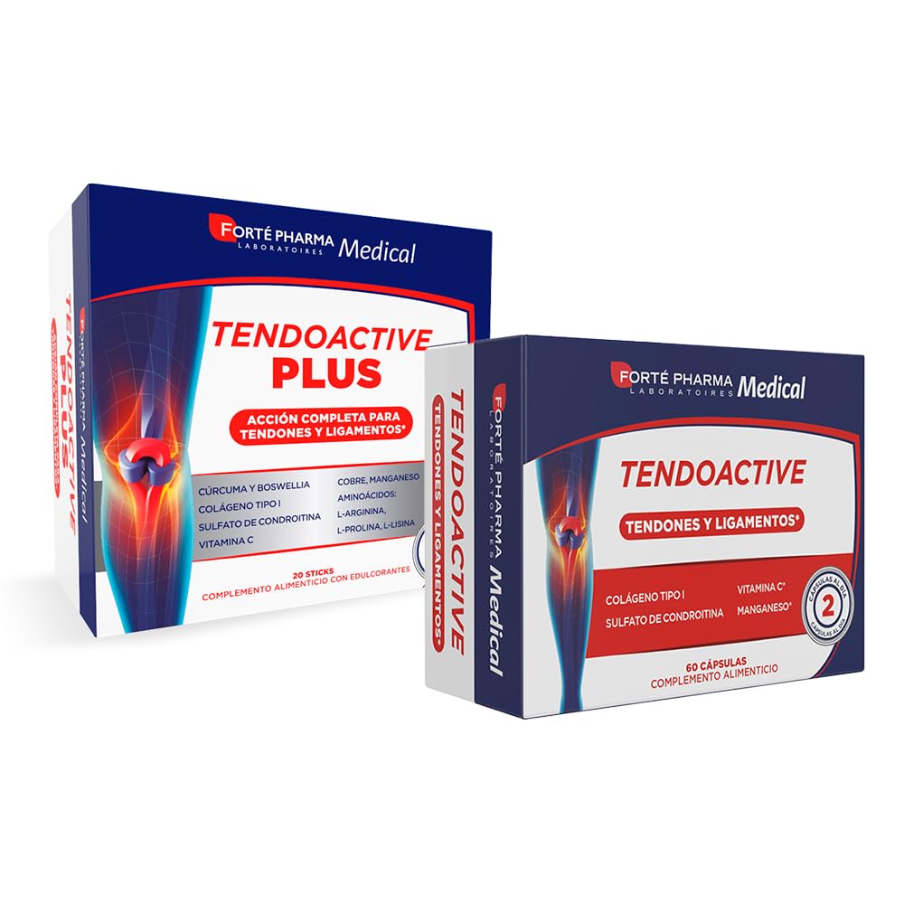 Forté Pharma Pack Tendoactive Plus + Tendoactive | Tendones y Ligamentos