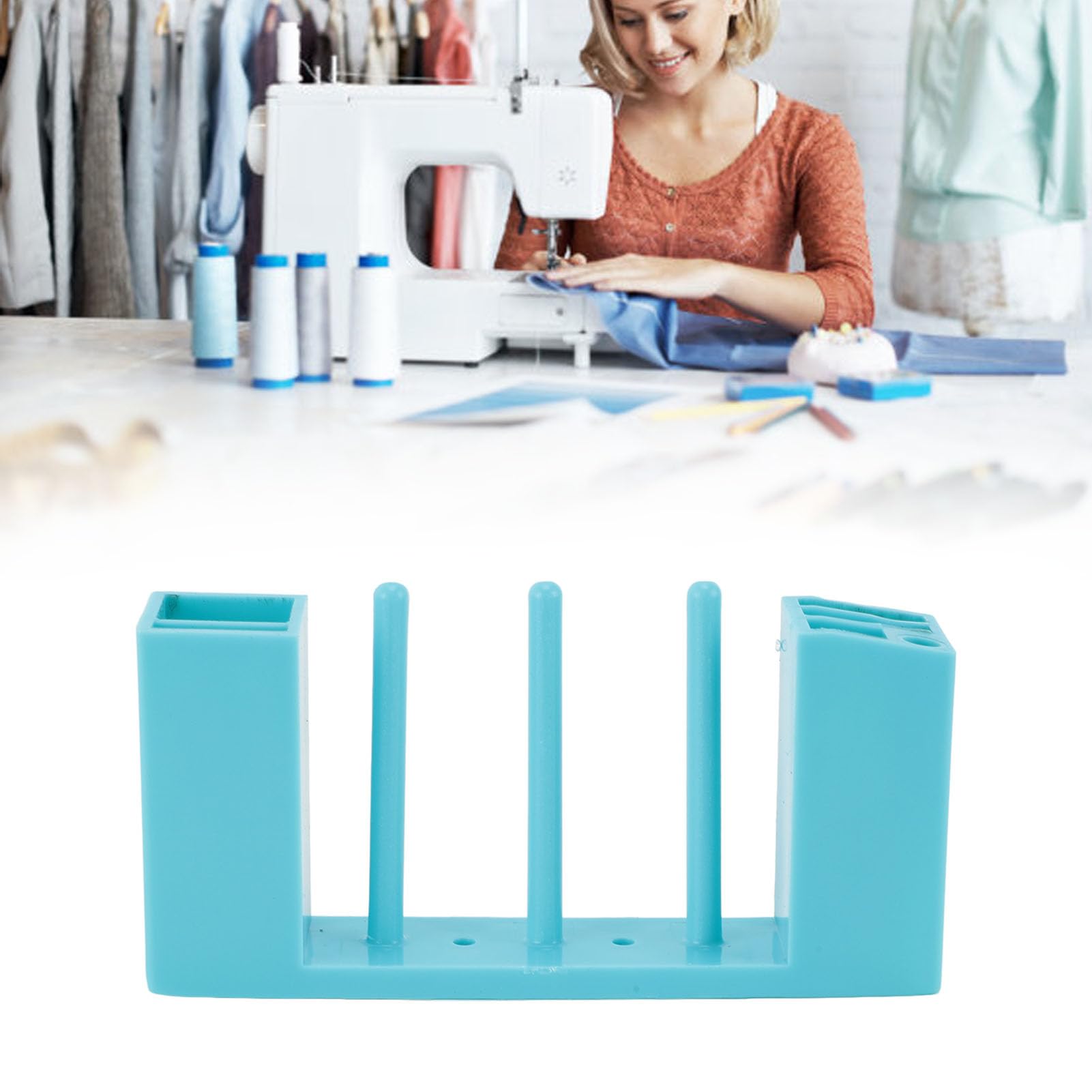 Magnetic Bobbin Holder Sewing Bobbin Rack Strong Magnetic Adsorption Sewing Machine Attachment Tool Storage Box Thread Holder