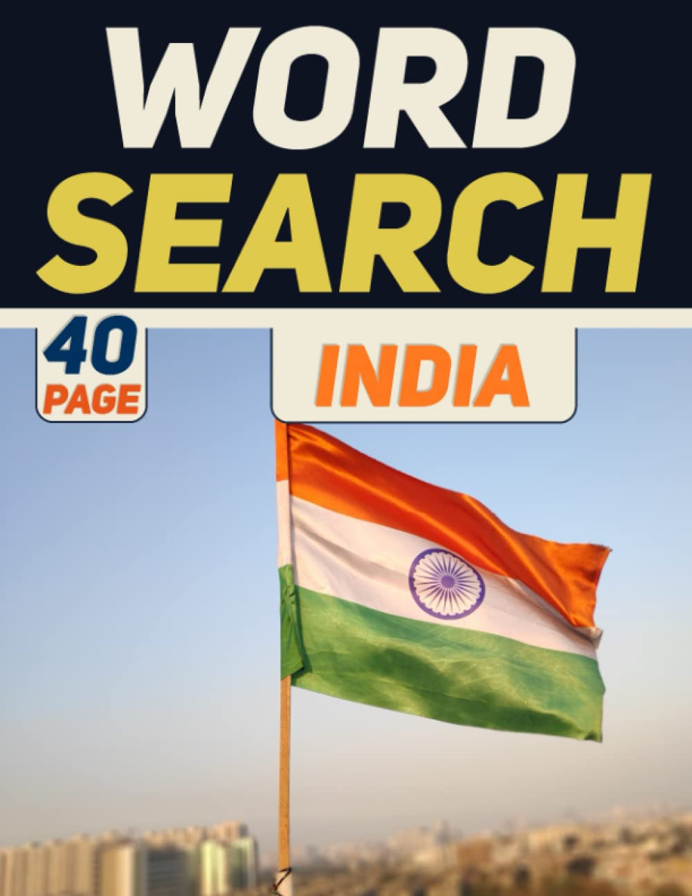 India Word Search: 300 Different Word Of Word Search Puzzles | Puzzles Word Search For Adults