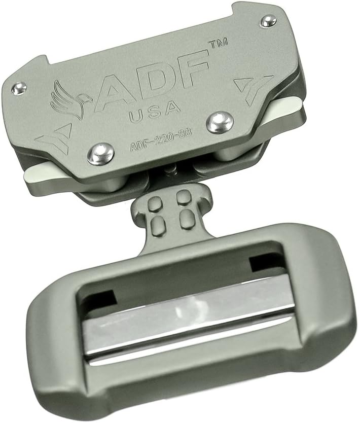 Fusion ADF® Raptor II 1.5" Tactical Military Police Aluminum Quick Release Trouser Shooter Rigger Hunting Sports Belt Buckle Foliage Green