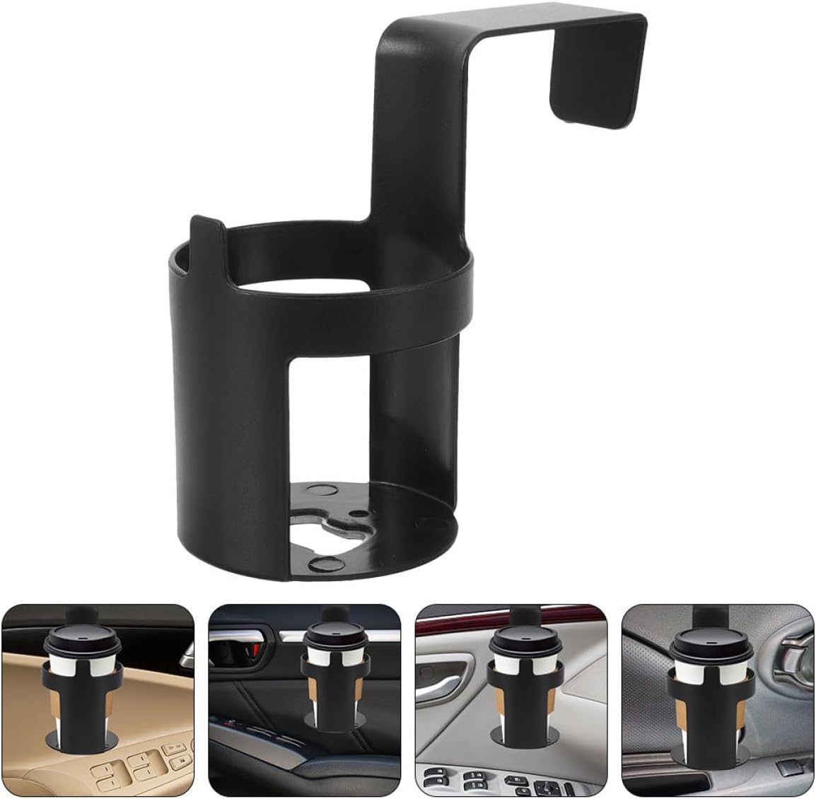 2pcs Car Coffee Cup Holder Portable Plastic Cup Rack for Car Door and Seat Universal Automotive Holders Suitable for Trucks and Boats