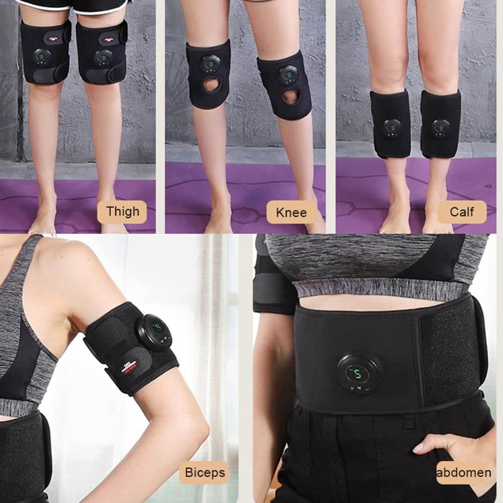6Modes 9Level Inteligentne Mięśnie Masażer Elektryczny Brzuch Ciało Odchudzający Pas Ems Stymulator Mięśni Abs Trener Fitness,Thigh