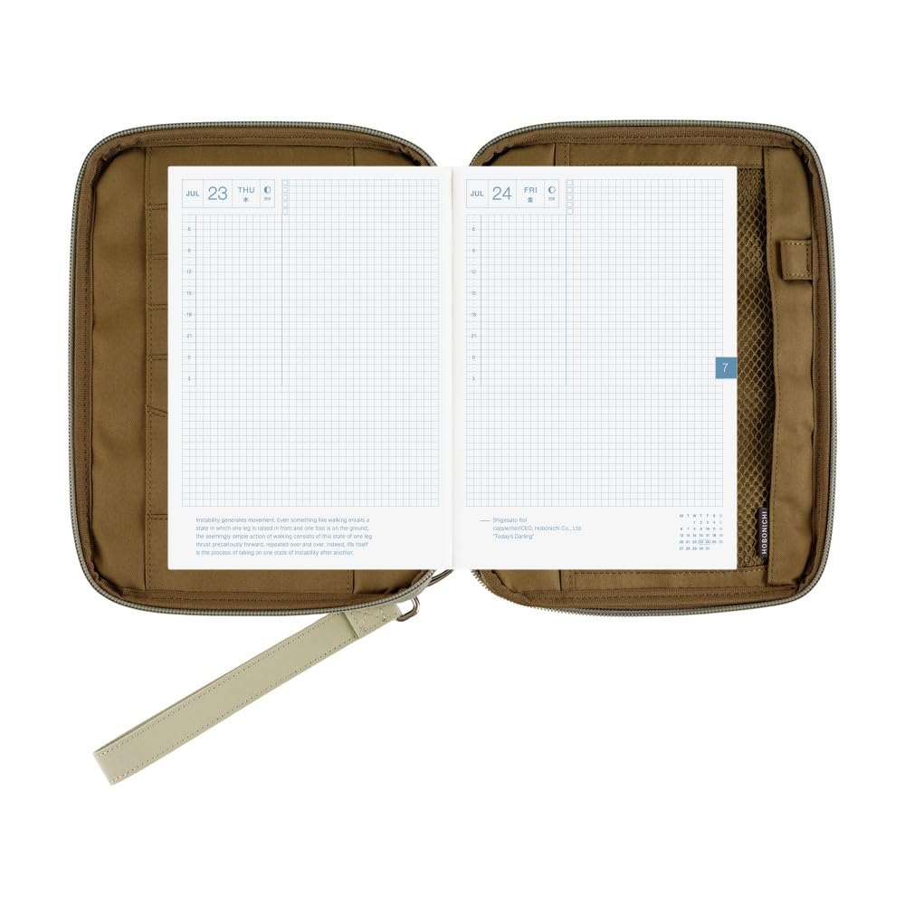 Hobonichi Techo pokrowiec na planer, format A5, kołdra (rozmiar kuzyna, tylko okładka)