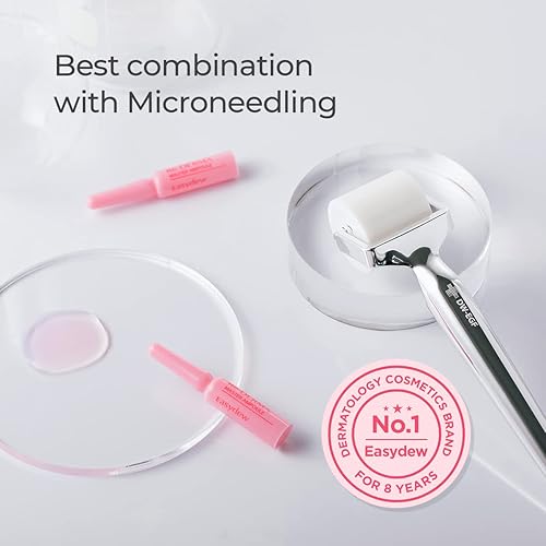 Miniatura 3 de Easydew Re-DERMA Master Ampoule - Suero antienvejecimiento EGF galardonado para cara, cuello, ojos, 14 viales