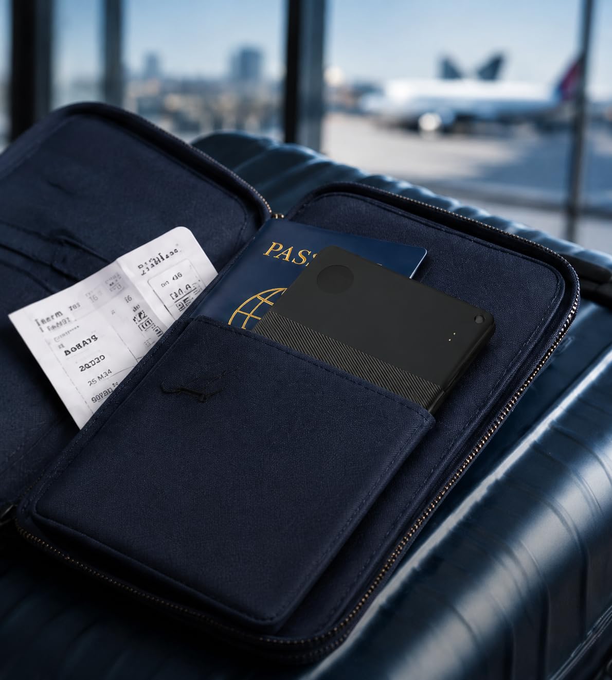 Wallet Tracker-Karte für Android, ultradünn, 2,5 mm Bluetooth-Karten-Tracker, 5 Jahre Akku, lauter 115 dB Locator für Geldbörse, Reisepass, Gepäck, funktioniert mit Google Find Hub (nur Android)