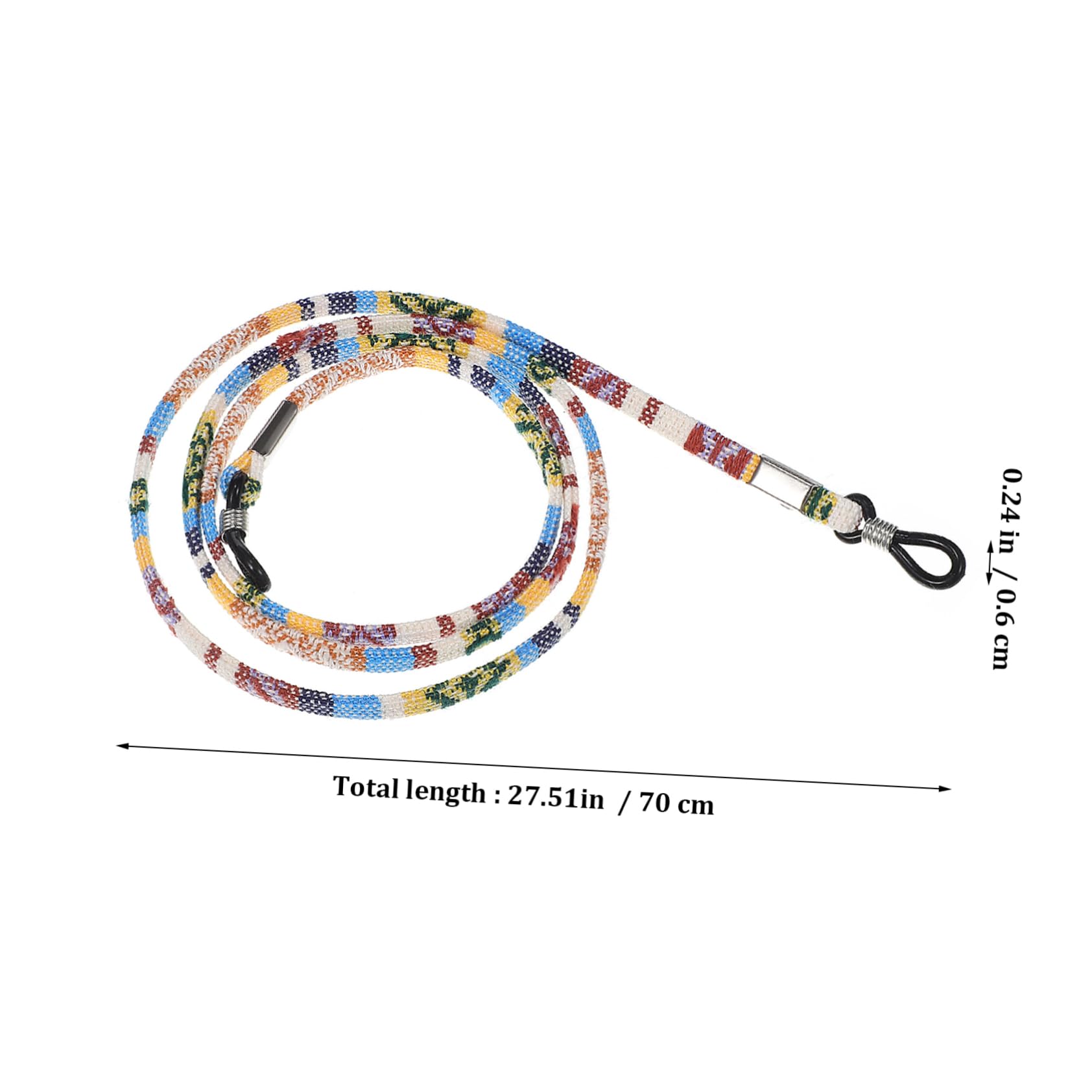 50stücke Bohemian Brillenband Bunte Brillenhalterung Anti-rutsch Brillen-schnur Für Sonnenbrillen Und Lesebrillen Modisches Eyewear Zubehör Für Stilvolle Outfits