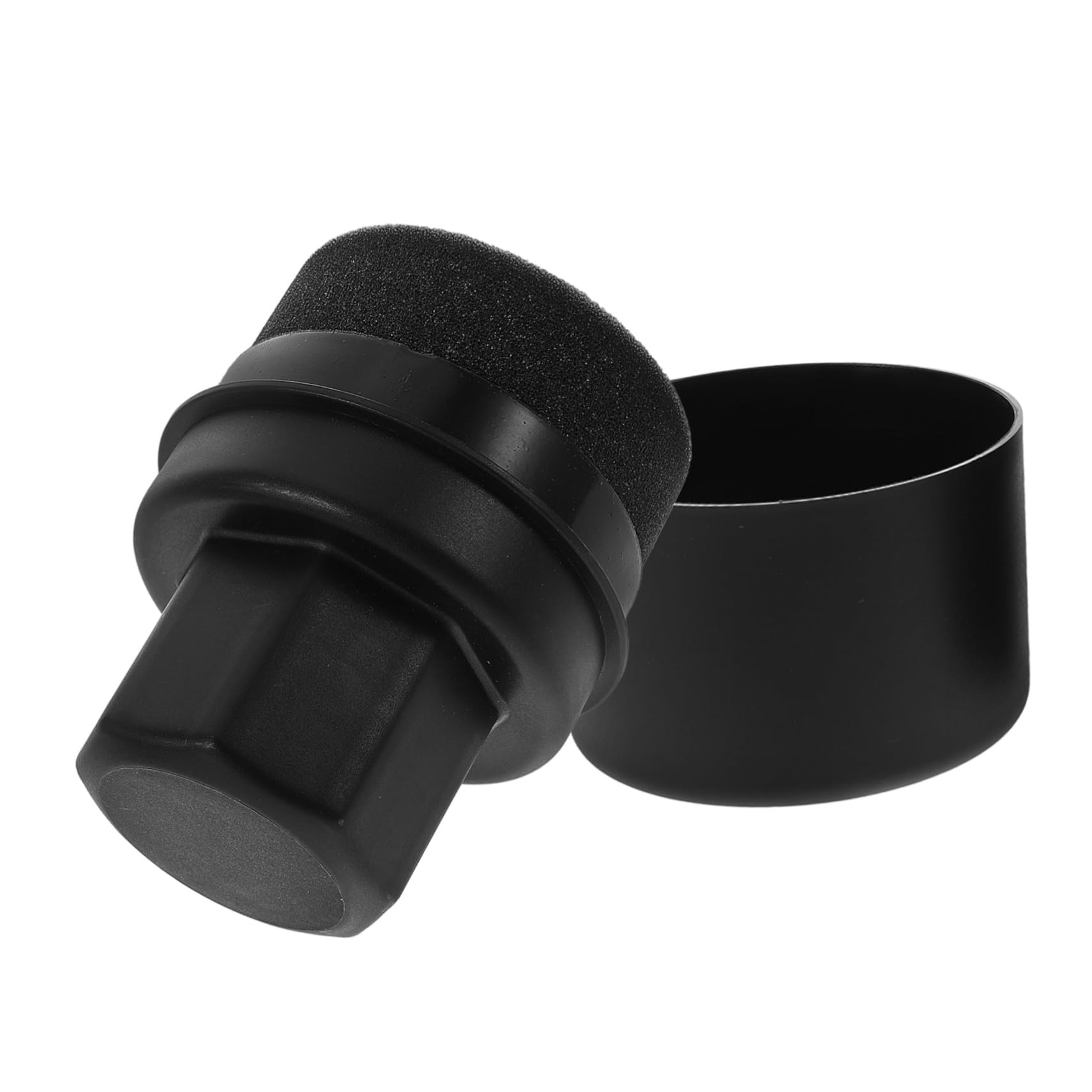 MAGICLULU Ergonomic Handle Car Tire Shine Brush Polishing Pads Sponge Buffer Pad Car Detailing Tool