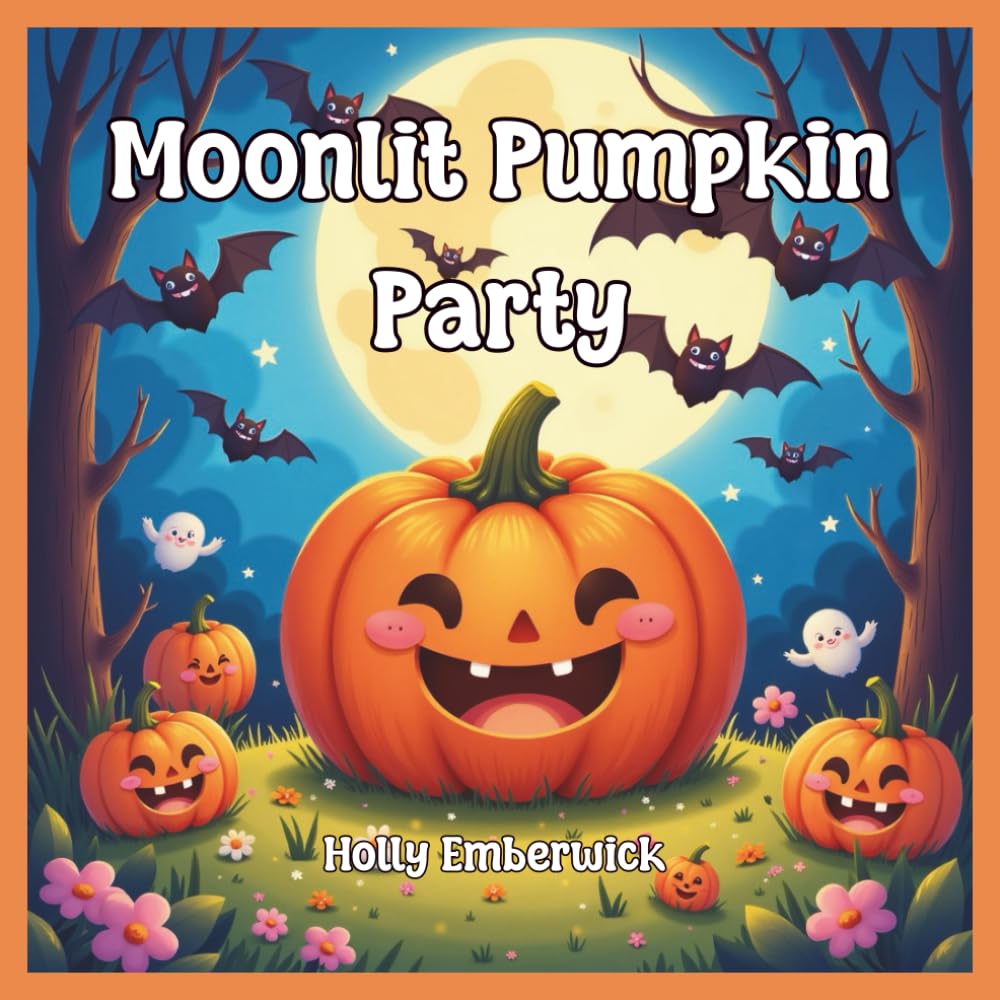 Moonlit Pumpkin Party: A Cute and Spooky Halloween Storybook for Toddlers and Preschoolers