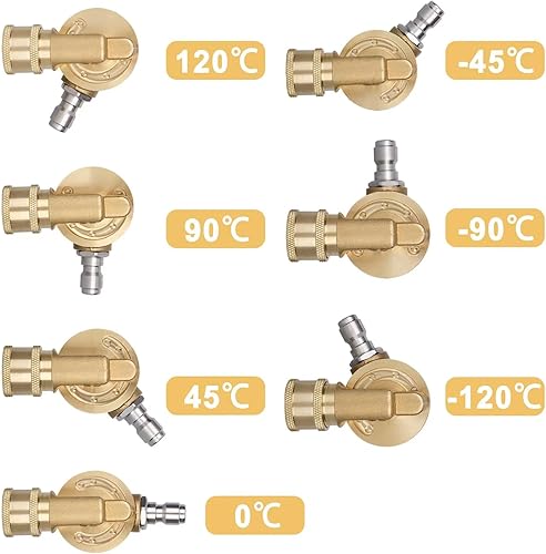 Miniatura 8 de Pressure Washer Tips, Set of 7 Pressure Washer Nozzle Tips with Nozzle Holder, 14 Inch Quick Connect Power Washer Tips, 4000 PSI, Multiple Degrees