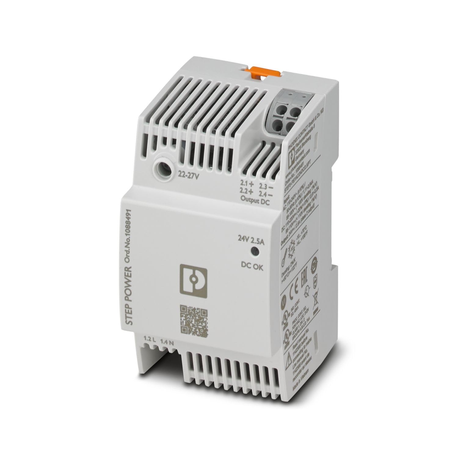 Phoenix Contact Make Power Supply Input 110-240V AC/DC AND OUTPUT 24V DC 2.5A CAPACITY -STEP3-PS/1AC/24DC/2.5/PT (B098M8FT4M) Amazon Price History, Amazon Price Tracker