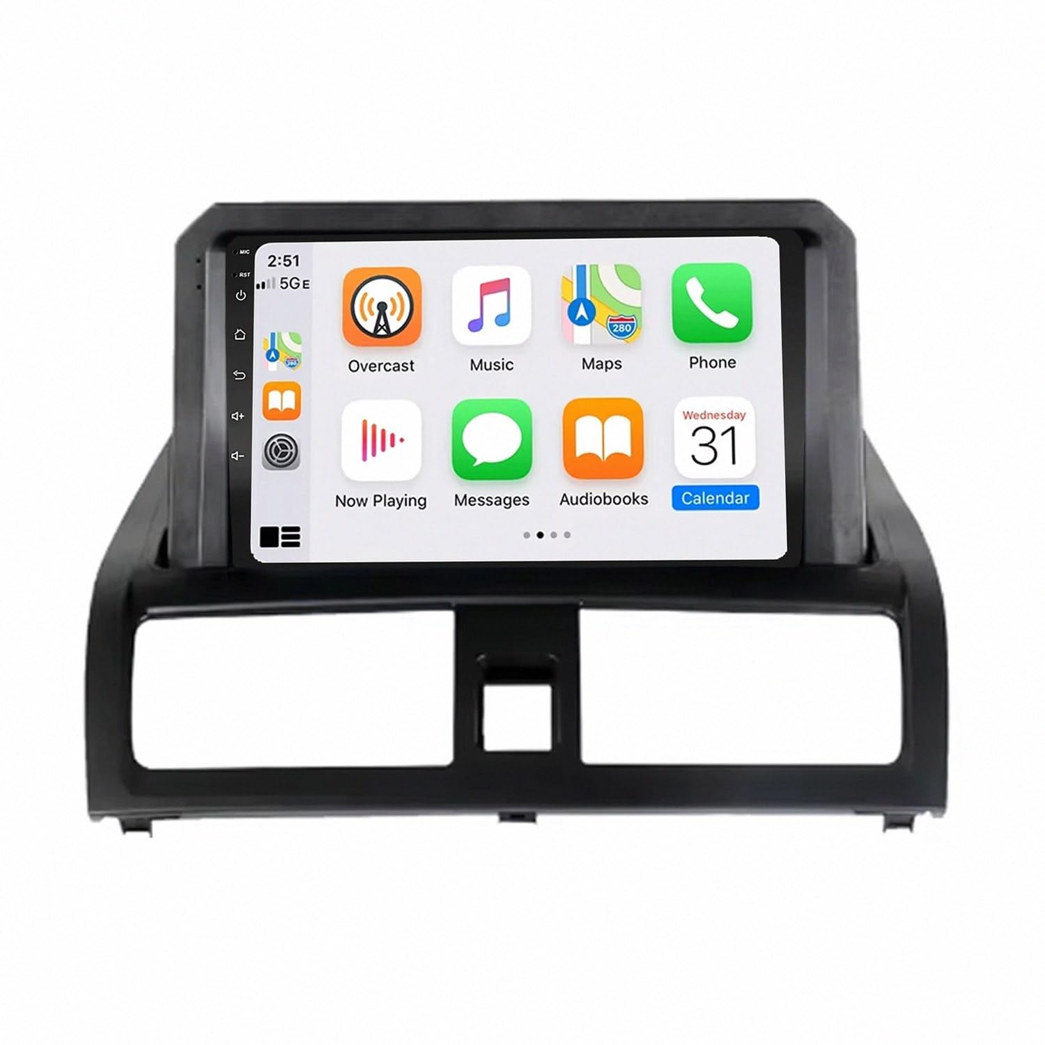Odtwarzacz Multimedialny 2-Din dla Citroen C4 C3 Aircross 2017-2023 Bezprzewodowe Carplay I Android Auto, Pojemnościowy Ekran Dotykowy, Nawigacja Gps Radio Fm Z, 4 Rdzeń 2G+32G