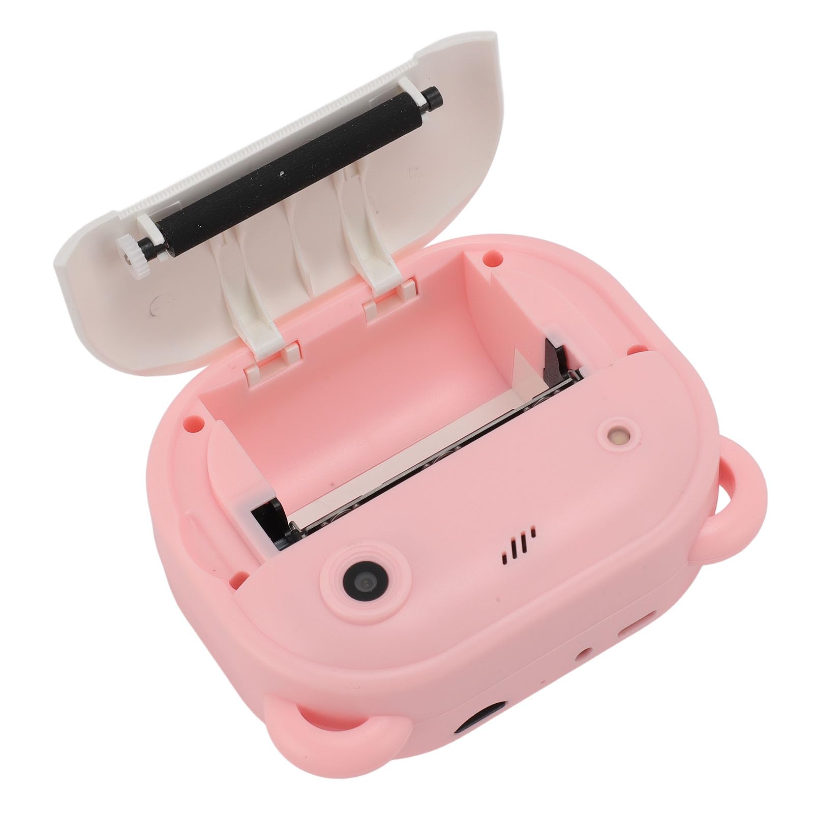 Sxhlseller Kamera Dziecięca, 2 -calowa Instancja Ekranu HD Kamera Wielofunkcyjna Przedni i Tylna Podwójna Soczewka z kartą Pamięci 32 GB na Urodzinowy (PINK)