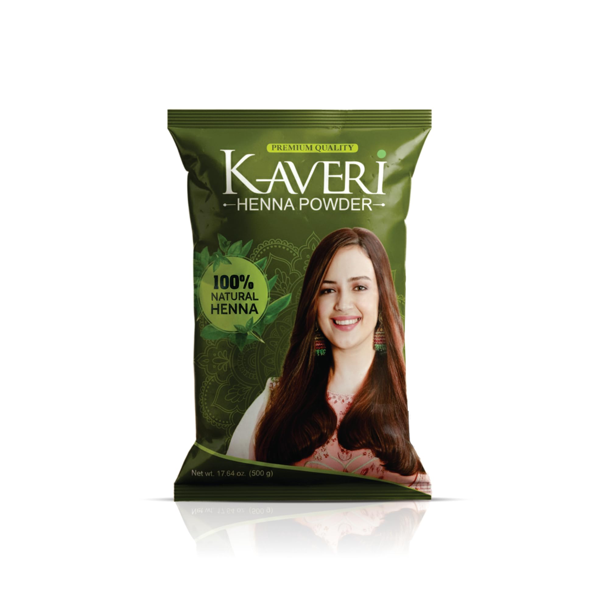 Kaveri Mehendi Powder 100% Natural Henna Powder for Hairs, Hands & Feet 250 gm (pack of 1)