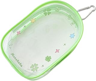 Organizador de PVC con diseño creativo de dibujos animados, llavero portátil para suministros escolares, decoración para adolescentes, elegante bolsa