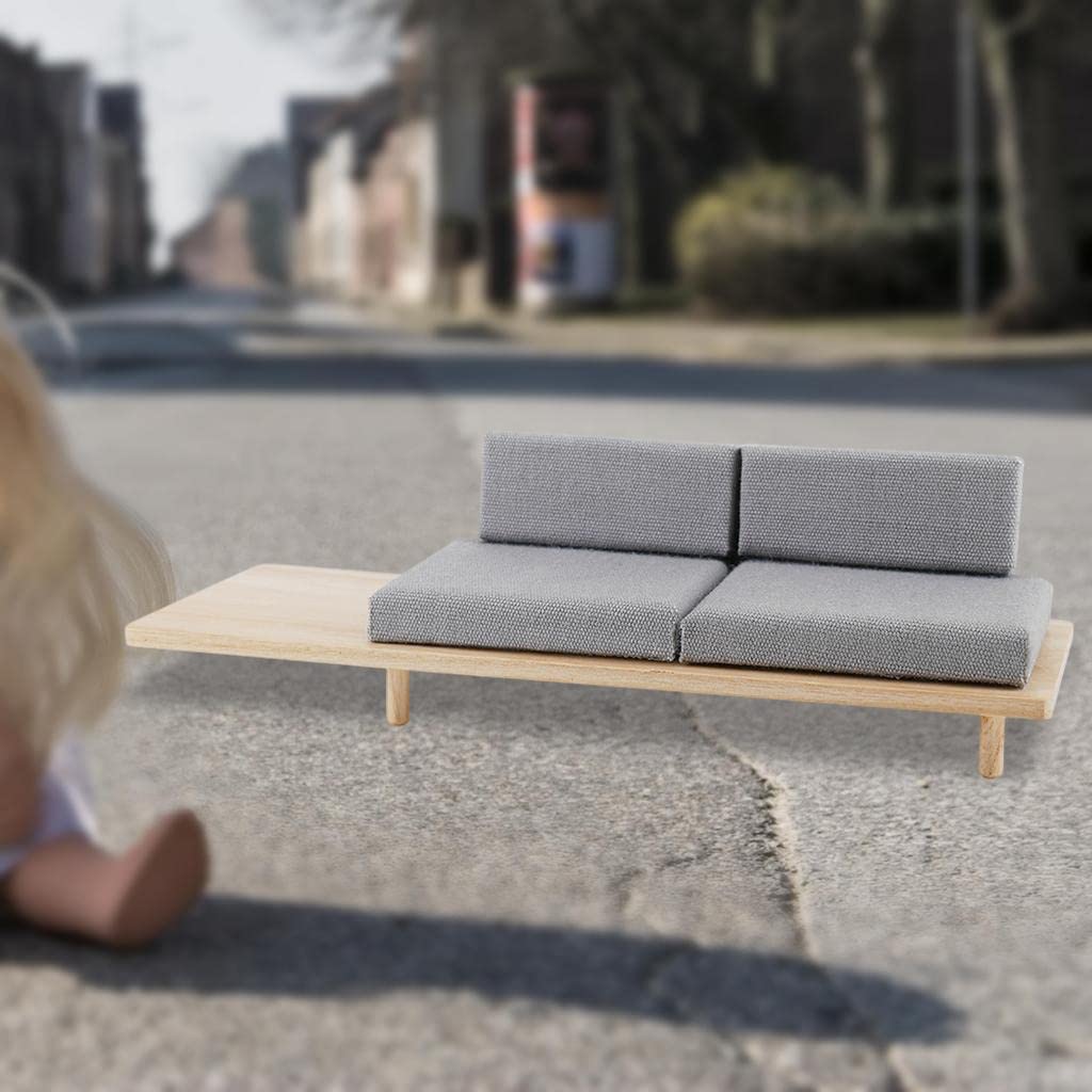 Mini Sofá Para Casa De Muñecas – Sillón Decorativo De Estilo Elegante, Accesorio Para Fotografía Y Micro Paisajes
