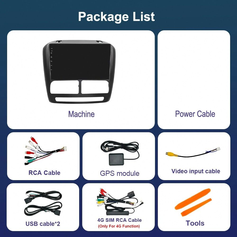 Táctil Pantalla Carplay Coche para Opel Combo 3 2011-2018 Enlace Espejo, Navegación, Siri, Aux, Bluetooth, Airplay, Lectura de Vídeo, Navegación GPS, 4 Nuclear 2G+32G
