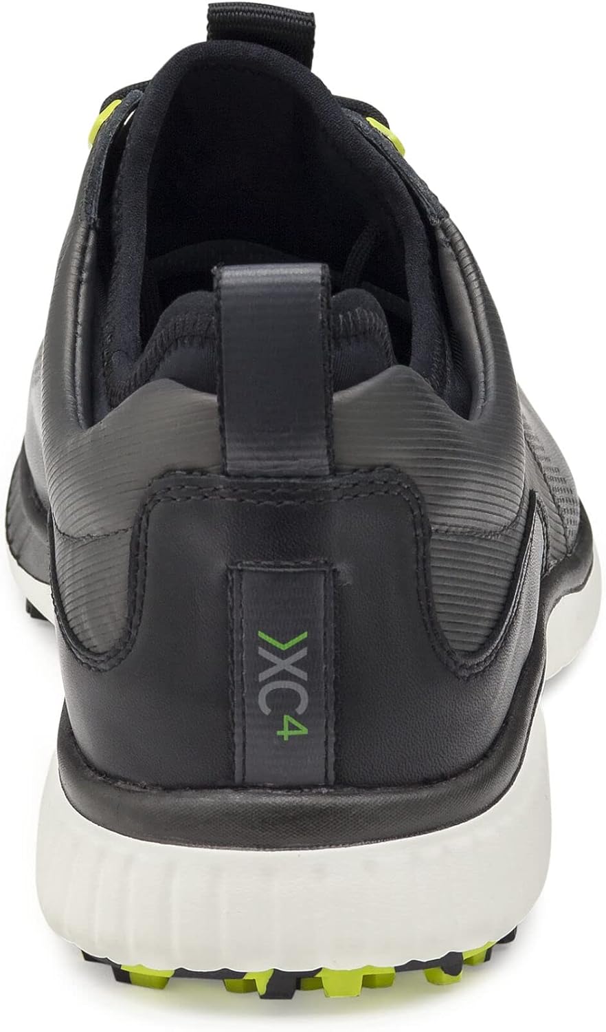 Johnston & Murphy Men's XC4 H1-Luxe Hybrid Golf Shoes (Black/Dark Gray Full Grain, 8)