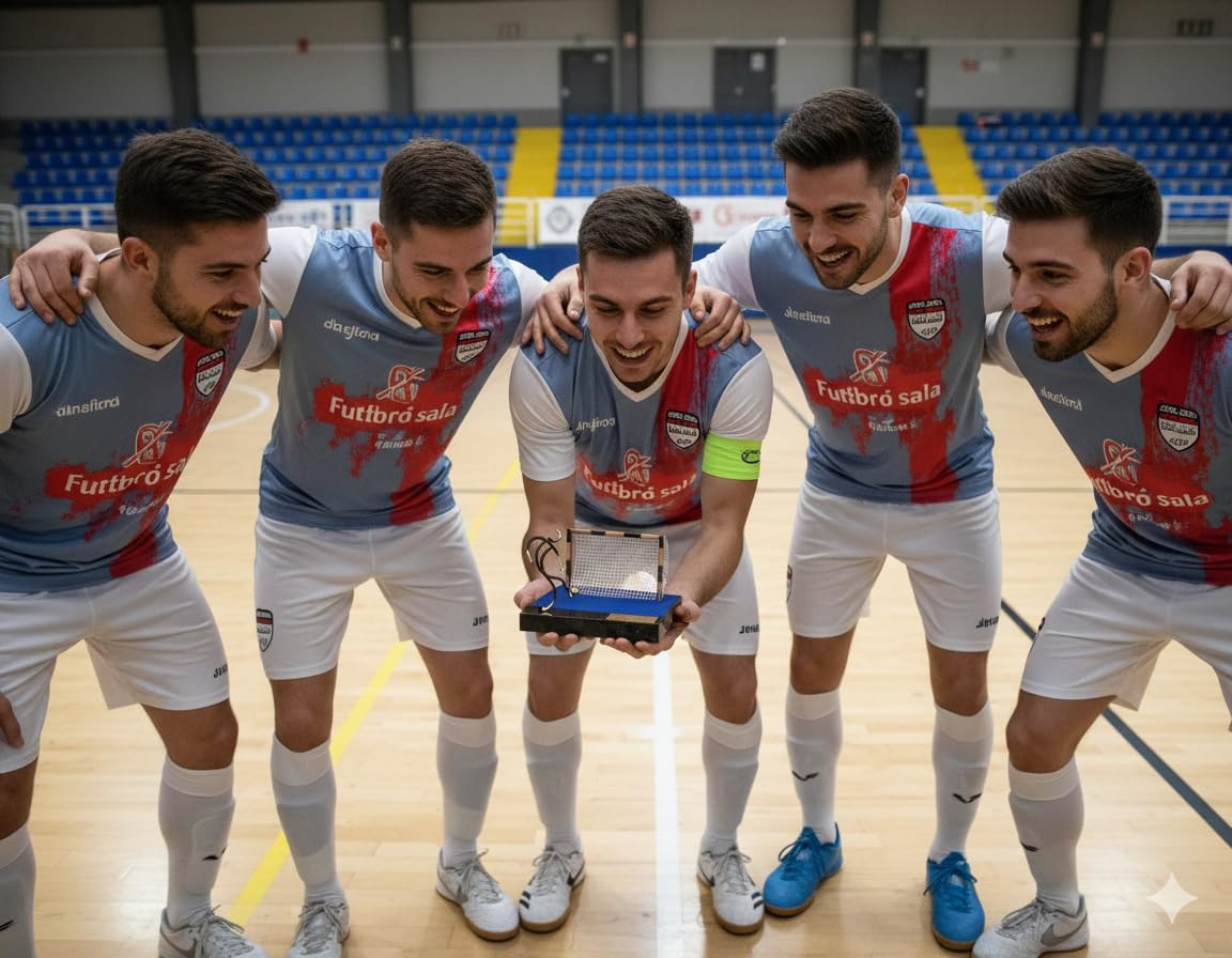 Trofeos para Fútbol Sala GRABADOS premio Futbito PERSONALIZADO