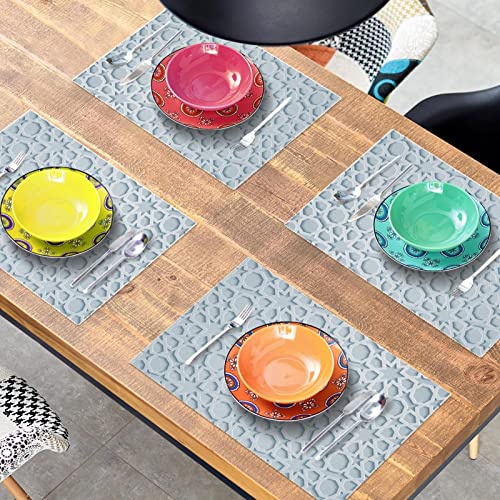 Sets de table géométriques arabes résistants à la chaleur et antidérapants - 8