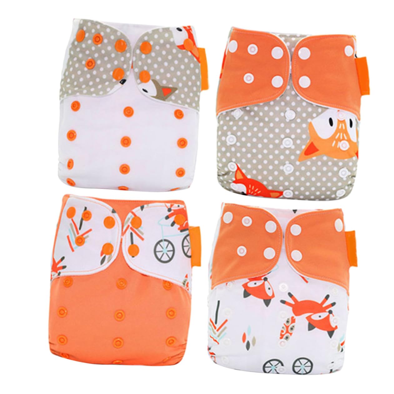 4 Pz pannolini lavabili per neonati pantaloni da allenamento per bambini pannolini per neonati nuoto pannolenci pannolino per bambino pannolino neonato lavabile pantaloni pannolini