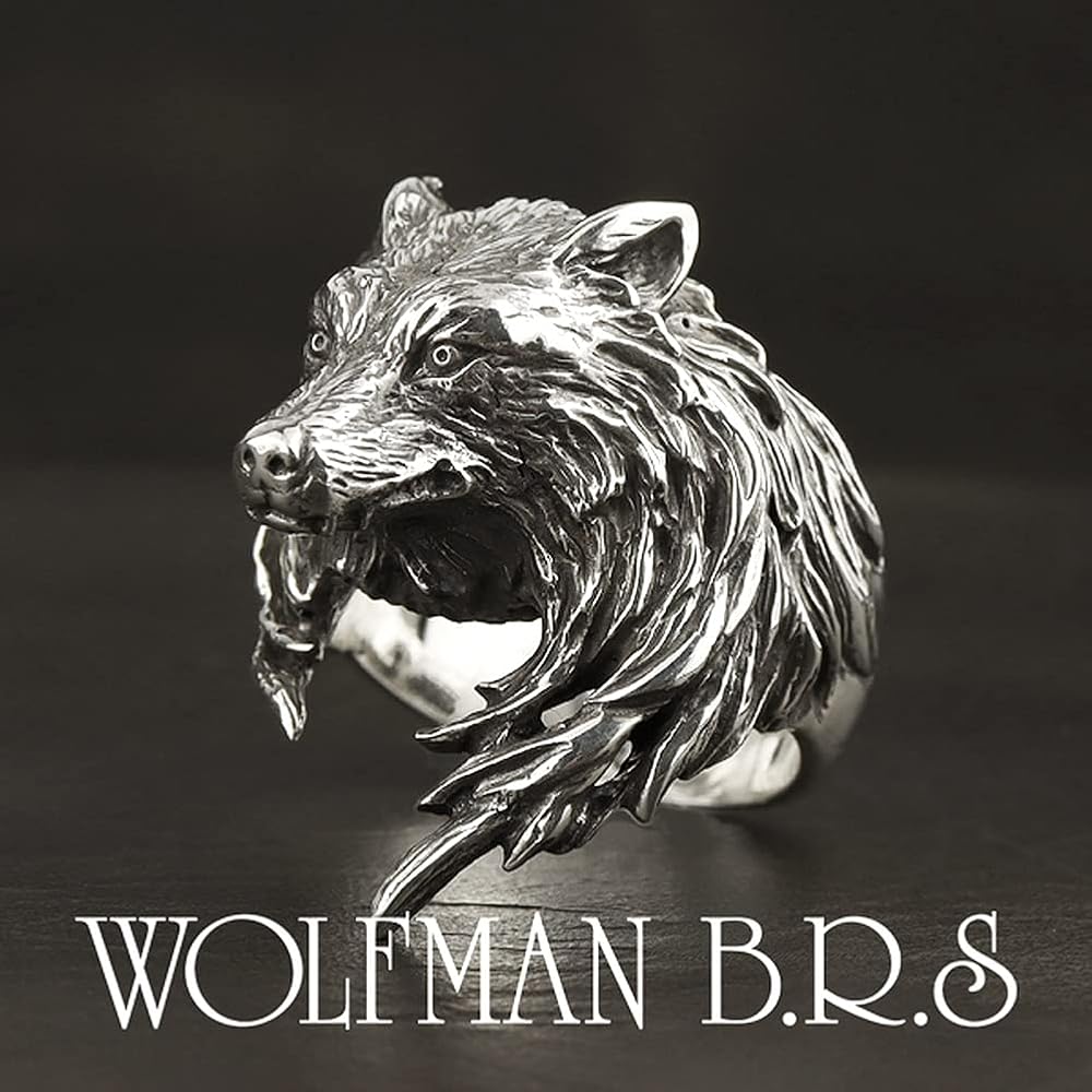 Amazon | WOLFMAN B.R.S ウルフマンB.R.S ロンリーウルフ リング