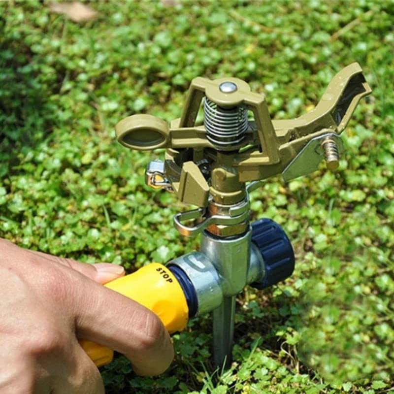 Dysza do nawadniania Tuin Gazon Sprinkler 360 Graden Verstelbare Draaibare Sproeier ForYard Bloem Gras Automatisch Bewateringssysteem Irrigatie Tool