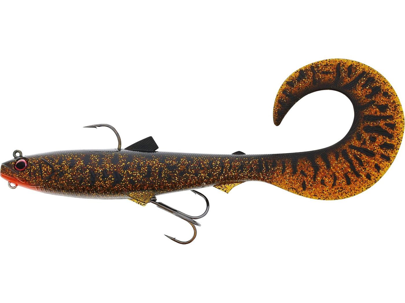 Westin Bullteez Curltail R2F 16 cm 35G Sinking Motor Oil Burbot
