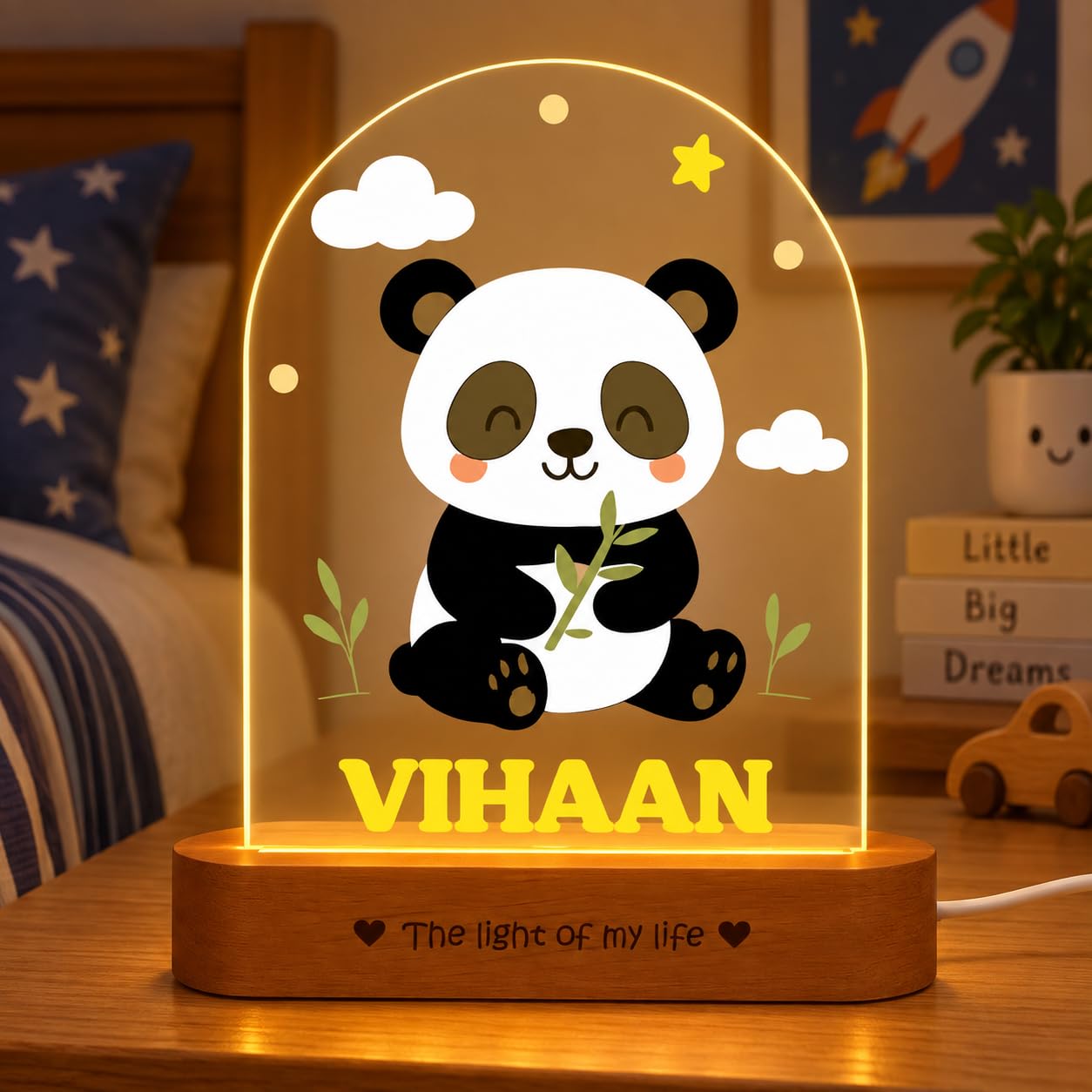 Personalized Unicorn Night Lamp - Custom Name Gift -14 Personalized Unicorn Night Lamp - Custom Name Gift -14