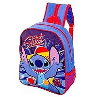 Stitch Backpack Kids School Bag - Lilo & Stitch Character Carry Bag - Adjustable Shoulder Straps Premium Travel Backpacks Rucksasck
