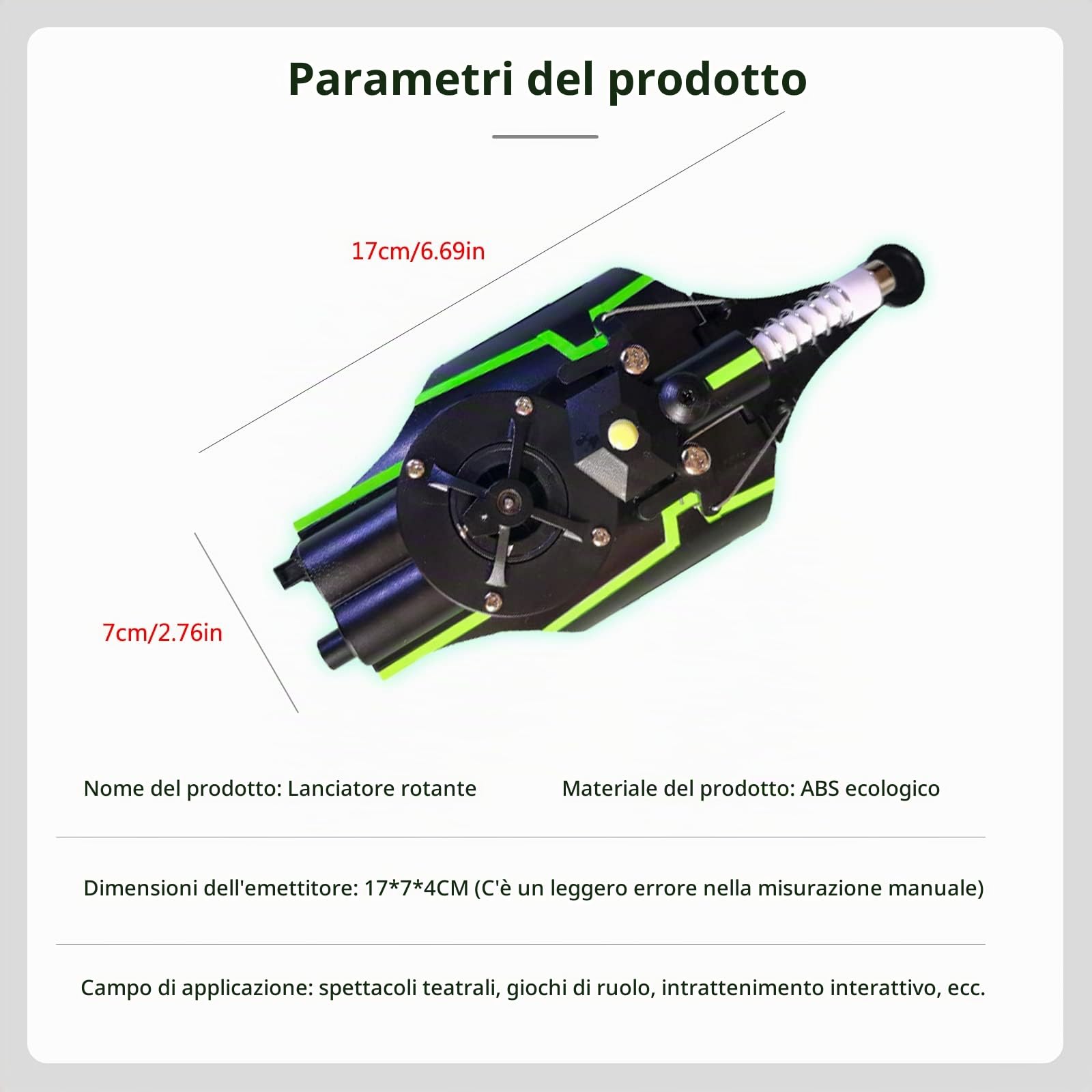 Generisch Spider String Shooter per bambini, ricarica USB, lanciacavi con magnete e ventosa, lanciatore per cosplay per supereroi