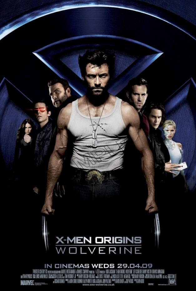 X-Men Wolverine Poster Movie Film Marvel Comics Photo Wall Art
