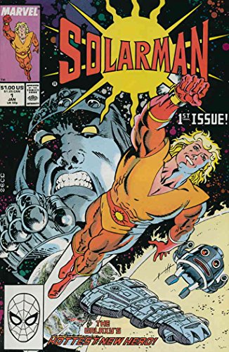 Solarman #1 VF ; Marvel comic book | Stan Lee Solarman #1 VF ; Marvel comic book | Stan Lee