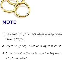 Vista 5 de Llaveros para llavero, llaves de coche, anillo de etiqueta de perro, manualidades