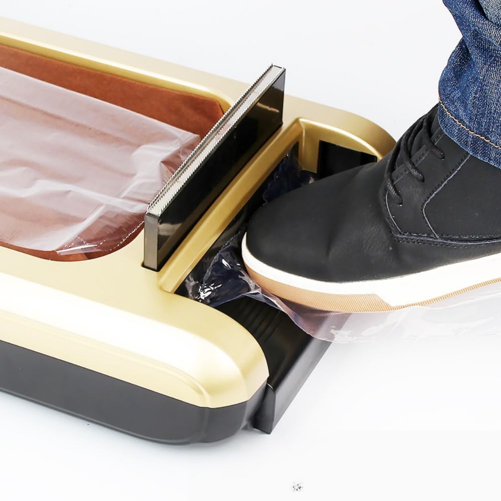 JNNJ自動靴フィルムディスペンサー、靴フィルム付き靴ラッピングマシン