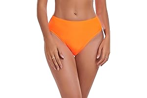 Women's Orange Bikini Bottom