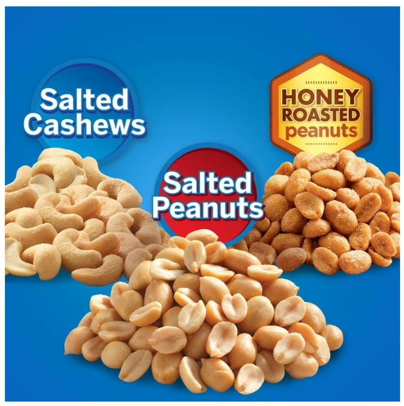 Variety Pack Cashews & Peanuts, 24 pk.