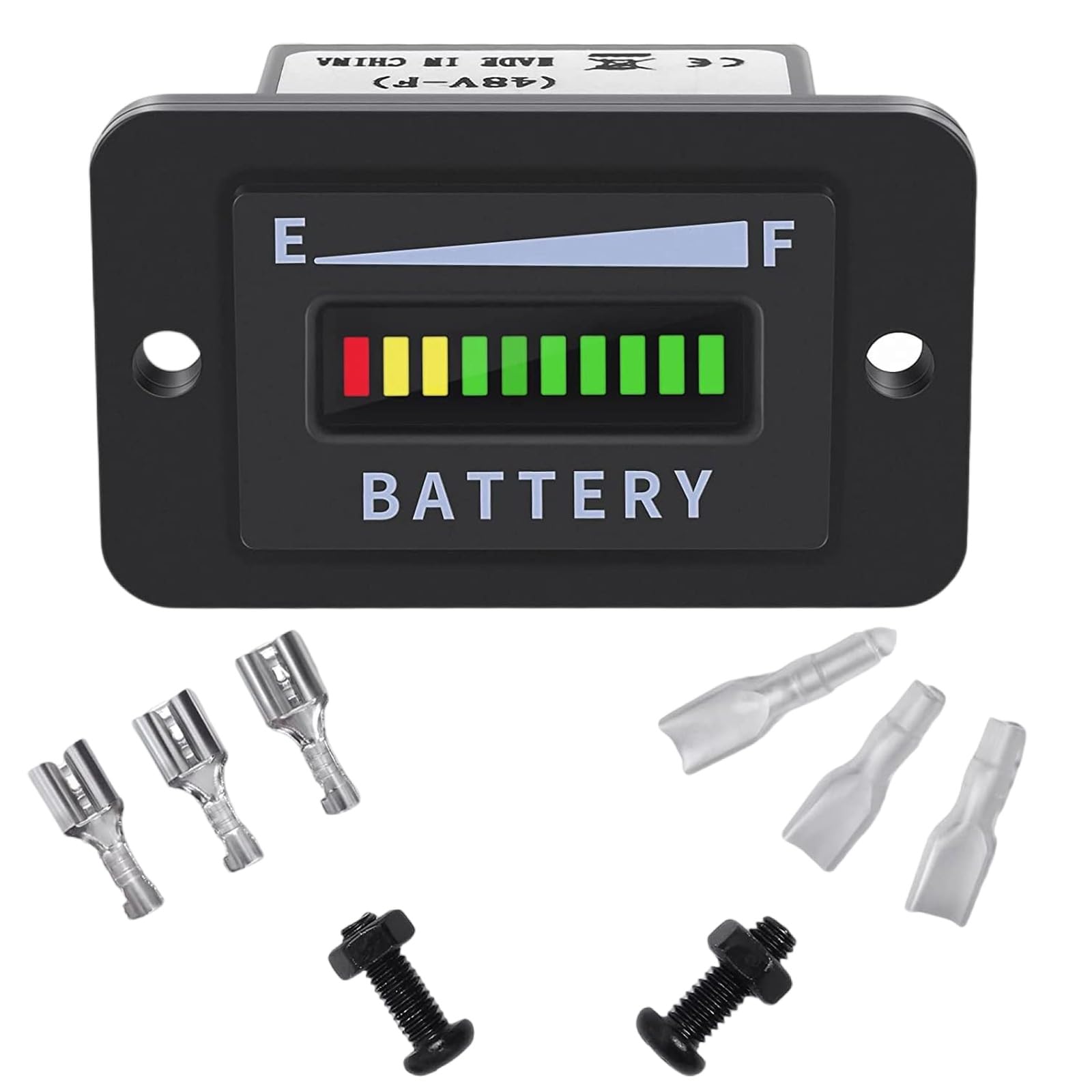 48V LED Battery Gauge Indicators Meter Weatherproof Suitable for Forklifts and Electric Equipment