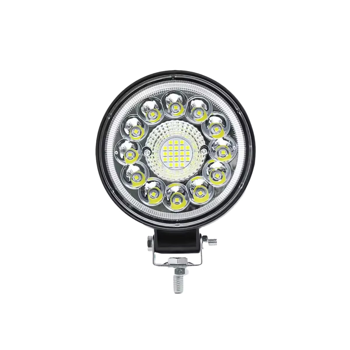 Farol de Milha LED 99W, 33 LEDs, 6500K Branco Frio, Auxiliar Off Road, Alta Potência,