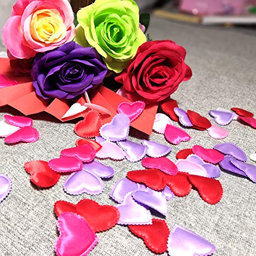 Grunyia Heart Confetti Decoration - Romantic Decor For Valentine's Day,Mother's Day,Birthday,Anniversary,Thanksgiving,Christmas,New Year (400Pcs Mix) #TOP3