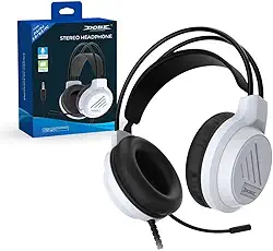 Fone de Ouvido Headphone com Microfone Gamer P2 para Ps4 Ps5 Xbox Switch Pc Smartphone (Branco)