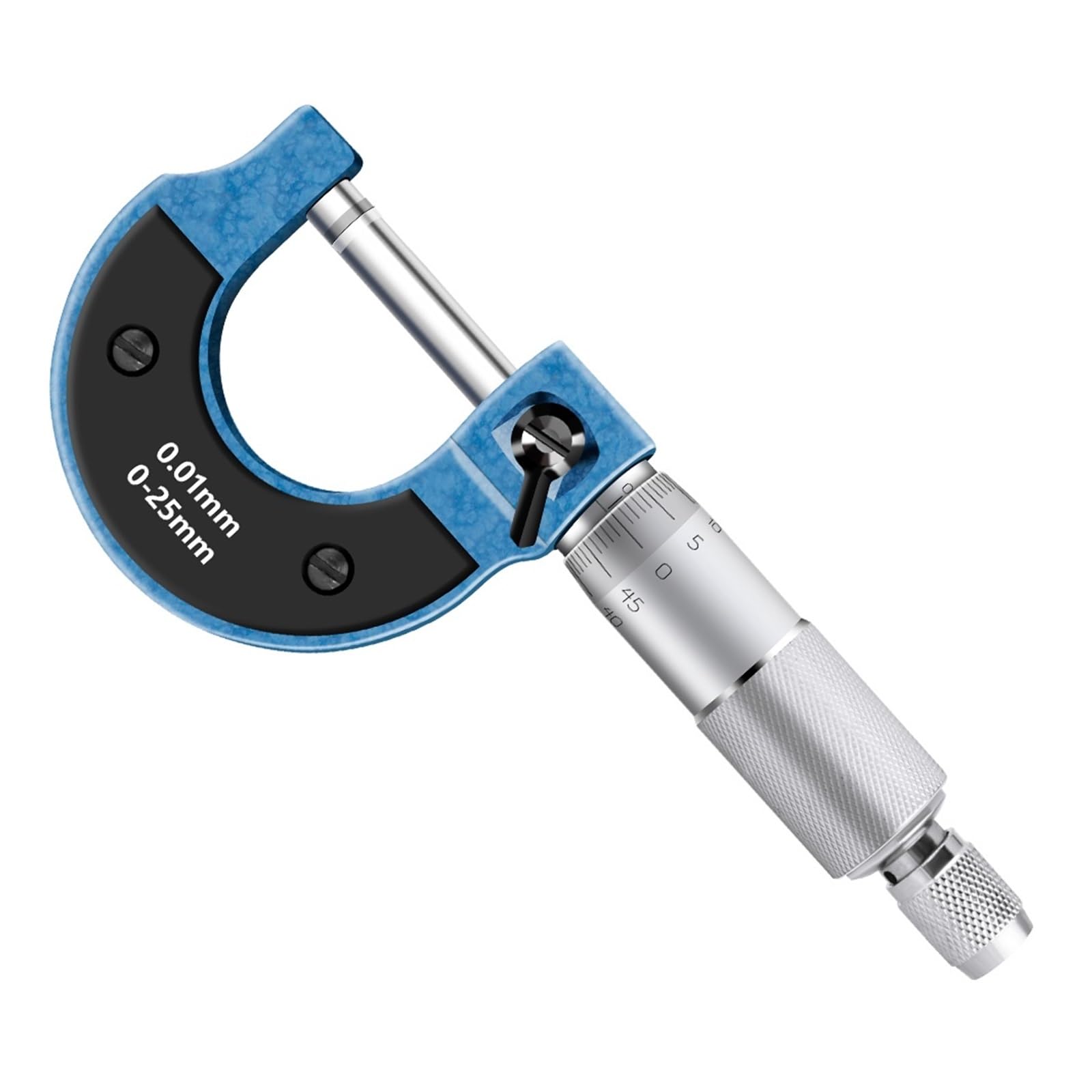Zklgs Lxz922124 0-25Mm Caliper Outside Micrometer Machinist Measuring Tool 0.01Mm Accuracy Precision Metal Gauge Vernier Calipers Measuring Tools(Lxz922124)