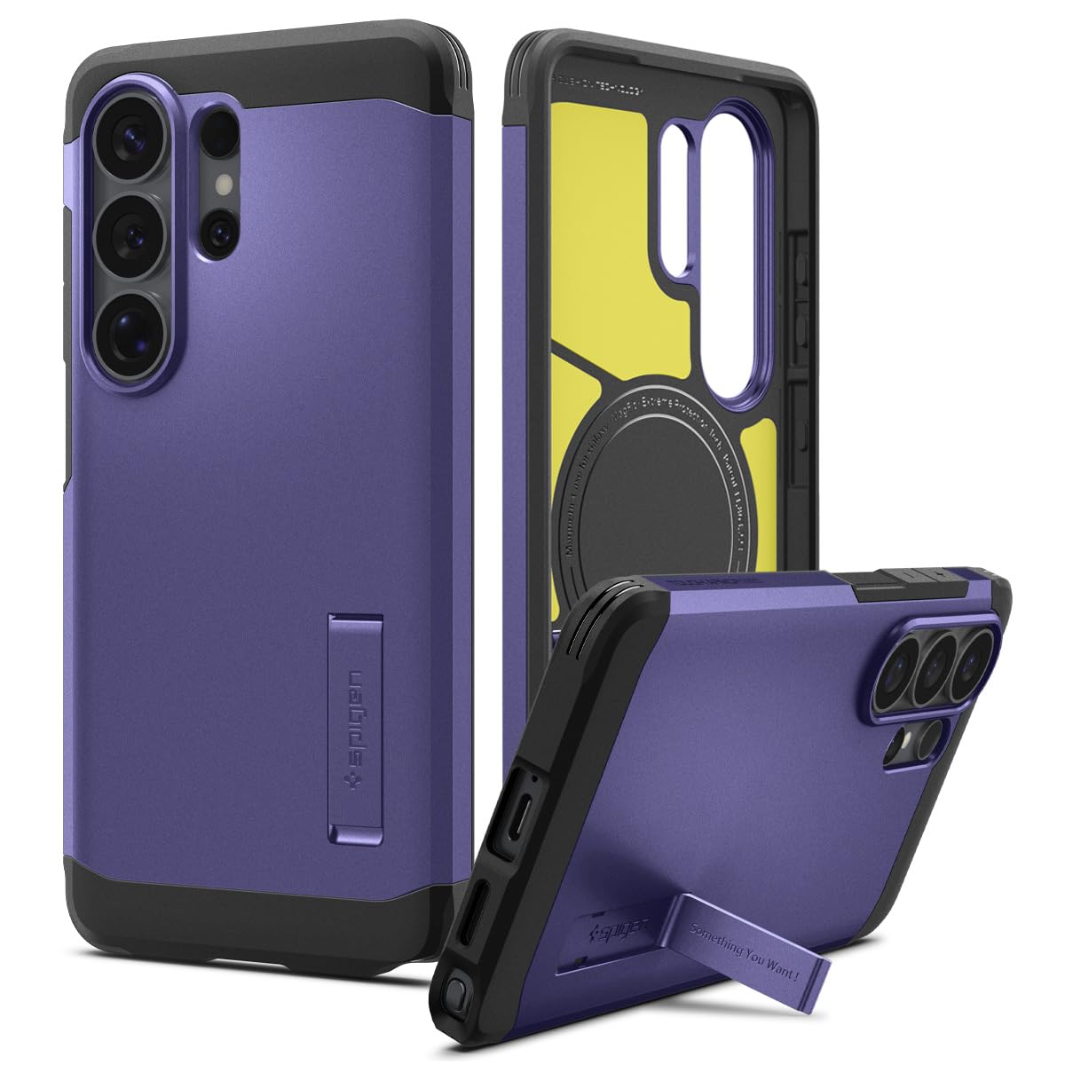 Spigen Tough Armor Hülle Kompatibel mit Samsung Galaxy S26/S25/S24/S23 Series